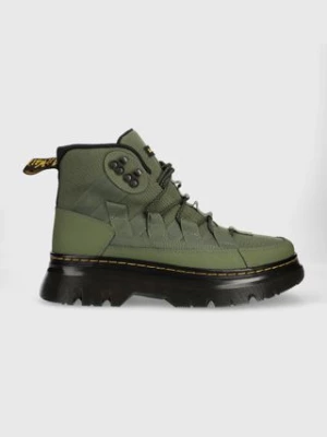 Dr. Martens workery Boury kolor zielony na płaskim obcasie DM27831384-Khaki