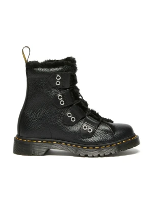 Dr. Martens workery skórzane 1460 LTT Fur Lined