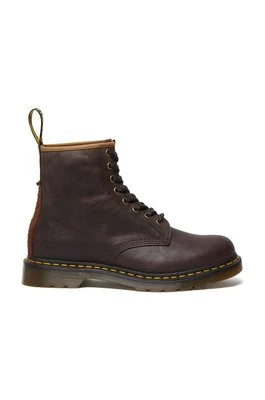 Dr. Martens workery skórzane 1460 męskie kolor brązowy DM31871201