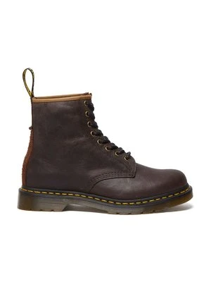 Dr. Martens workery skórzane 1460 męskie kolor brązowy DM31871201