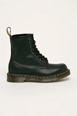 Dr. Martens workery skórzane 1460 Nappa kolor czarny na płaskim obcasie DM11822002