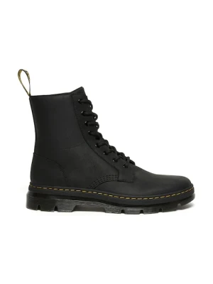 Dr. Martens workery skórzane Combs kolor czarny na platformie DM26007001