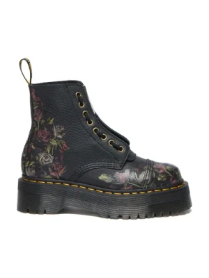 Dr. Martens workery skórzane Sinclair damskie kolor czarny na platformie DM32050001