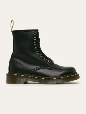 Dr. Martens workery Vegan 1460 kolor czarny na płaskim obcasie DM14045001