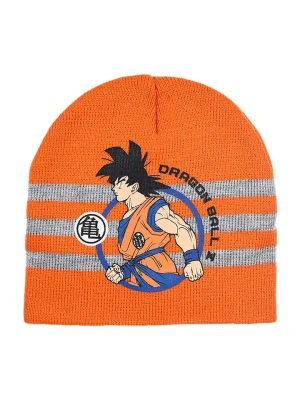 Dragon Ball Z Czapka beanie "Dragon ball Z" w kolorze pomarańczowo-szarym rozmiar: 52 cm