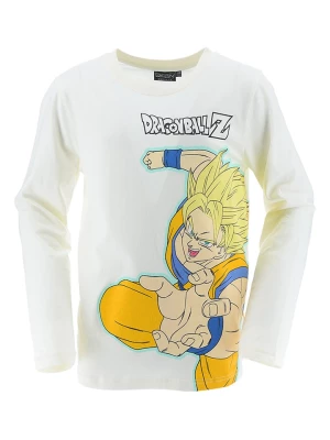 Dragon Ball Z Koszulka "Dragon Ball Z" w kolorze biało-żółtym rozmiar: 152