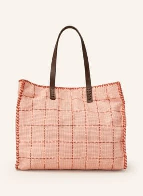 Dragon Diffusion Torba Shopper Check Tote rosa