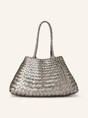 Dragon Diffusion Torba Shopper Santa Croce Big silber
