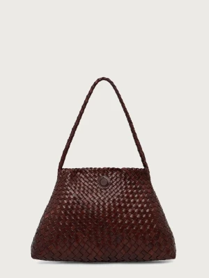 Dragon Diffusion torebka shopper damska skórzana brązowy