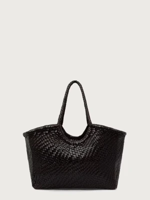 Dragon Diffusion torebka shopper damska skórzana brązowy