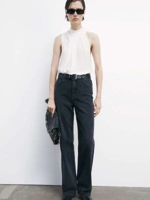 Drapowany top z wiskozy PATRIZIA PEPE