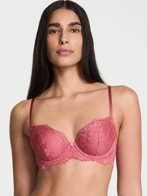 Dream Angels Biustonosz lekko usztywniany koronkowy Classic Demi Victoria's Secret