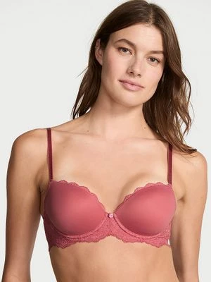 Dream Angels Biustonosz lekko usztywniany Smooth and Lace Classic Demi Victoria's Secret