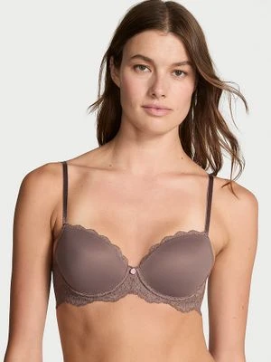 Dream Angels Biustonosz lekko usztywniany Smooth and Lace Classic Demi Victoria's Secret