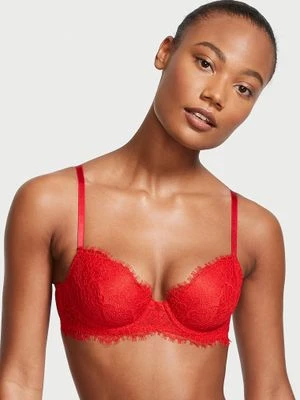 Dream Angels Biustonosz lekko usztywniany z koronką Lightly-Lined Lace Demi Victoria's Secret