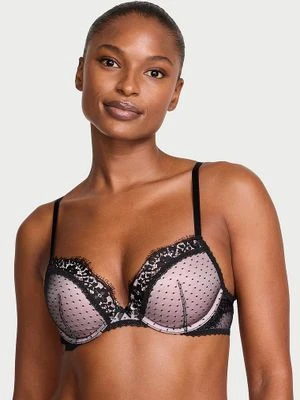 Dream Angels Biustonosz push-up Heritage Dot Mesh Victoria's Secret