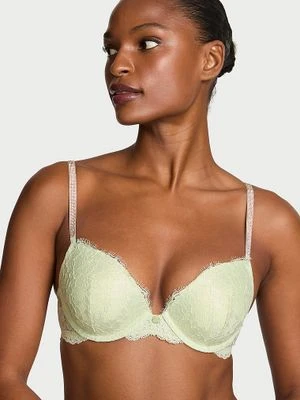 Dream Angels Biustonosz push-up koronkowy Twinkle Silver Victoria's Secret