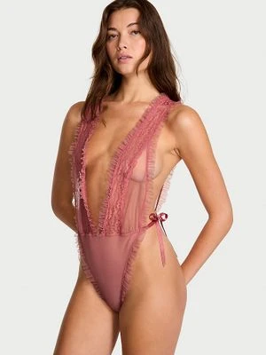 Dream Angels Body z siateczki z koronką Dare to Dream Victoria's Secret