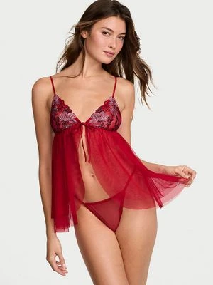 Dream Angels Halka i stringi Beautiful Bows Babydoll Victoria's Secret