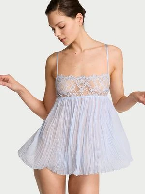 Dream Angels Halka i stringi Dream Lace Pleated Babydoll Victoria's Secret