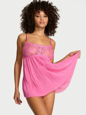 Dream Angels Halka i stringi Pleated Babydoll Victoria's Secret