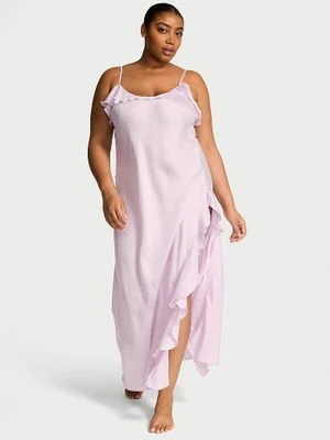 Dream Angels Koszulka nocna satynowa maxi Flutter Victoria's Secret