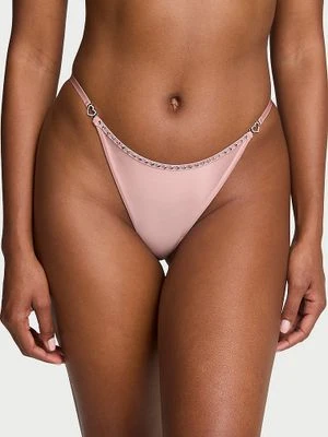 Dream Angels Majtki brazyliany satynowe Twinkle Heart Victoria's Secret