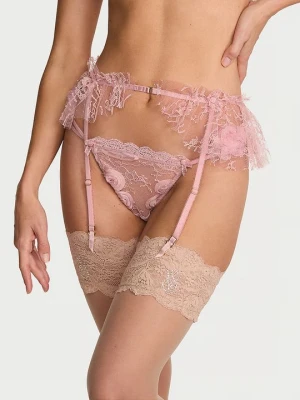 Dream Angels Pas do pończoch Rosette Reverie Victoria's Secret Różowy