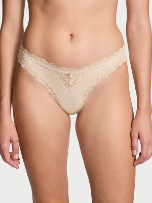 Dream Angels Stringi z koronką Lace Trim Victoria's Secret