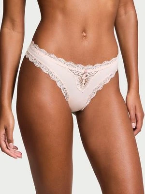 Dream Angels Stringi z koronką Lace Trim Victoria's Secret