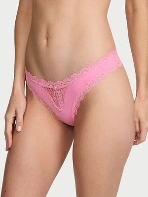 Dream Angels Stringi z koronką Lace Trim Victoria's Secret