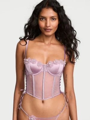 Dream Angels Top gorsetowy Atelier Ethereal Victoria's Secret Różowy