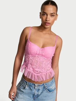 Dream Angels Top gorsetowy Dare to Dream Victoria's Secret Różowy
