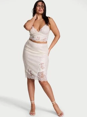 Dream Angels Zestaw dla panny młodej - top braletka i spódnica Atelier Bridal Victoria's Secret Biały