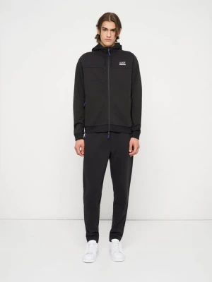 Dres EA7 Emporio Armani ciemnobrązowy