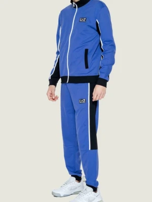 Dres EA7 Emporio Armani ciemnoliliowy