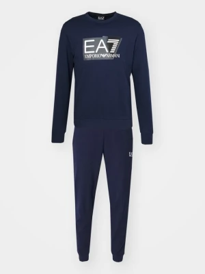 Dres EA7 Emporio Armani granatowy