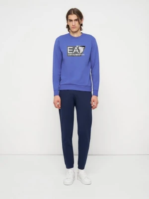 Dres EA7 Emporio Armani niebieski