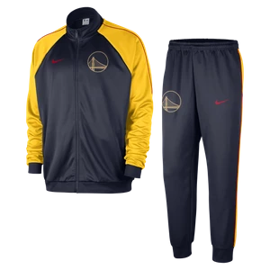 Dres męski Nike NBA Golden State Warriors Club Courtside City Edition - Niebieski