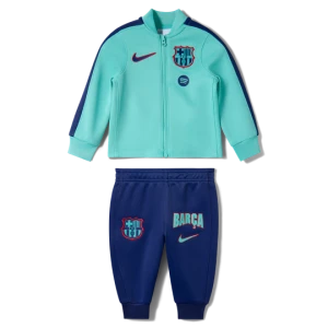 Dres piłkarski dla niemowląt i maluchów Nike Dri-FIT FC Barcelona Strike (wersja trzecia) - Zieleń