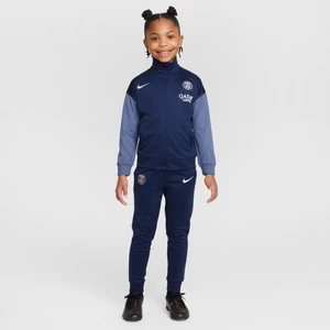 Dres piłkarski z dzianiny dla małych dzieci Nike Dri-FIT Paris Saint-Germain Strike - Niebieski