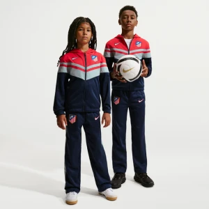 Dres piłkarski z kapturem dla dużych dzieci Nike Dri-FIT Atlético Madryt (wersja trzecia) - Czerwony
