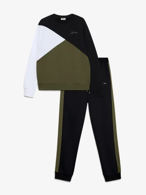 Dres sportowy (2 części) BonPrix czarny