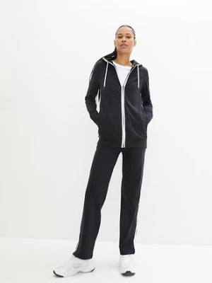 Dres sportowy bawełniany ze stretchem (komplet 2 cz.) bonprix