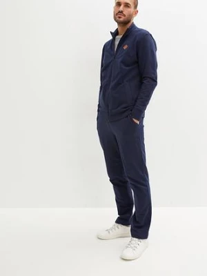 Dres sportowy z czystej bawełny organicznej (komplet 2-cz.) BonPrix niebieski