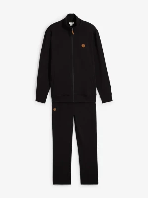 Dres sportowy z czystej bawełny organicznej (komplet 2-cz.) BonPrix czarny