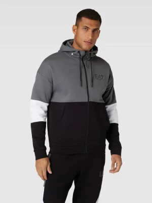 Dres treningowy w stylu Colour Blocking EA7 Emporio Armani