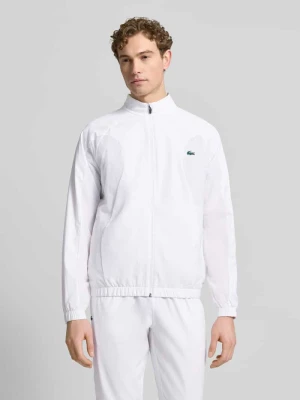 Dres w kroju regular fit z detalem z logo Lacoste Sport