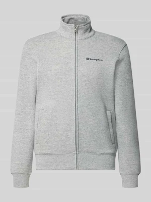 Dres z detalami z logo Champion Jasnoszary melanż