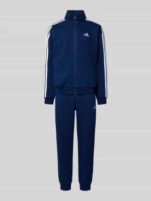 Dres z paski w kontrastowym kolorze Adidas